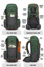 Alpine Hiking Backpach-45l